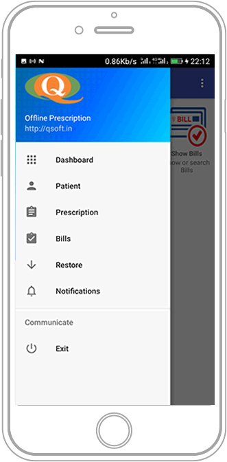 Mobile App Prescription Pad